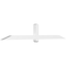 Ekena Millwork Eugene Architectural Grade PVC Gable Bracket, 96"W x 16"H x 4"D x 4"F, 4/12 Pitch GBP096X16X0404EUG00 - alternate 1